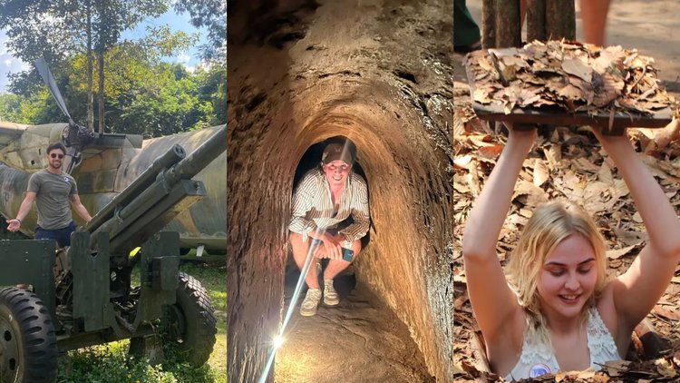 Cu Chi Tunnels of Vietnam