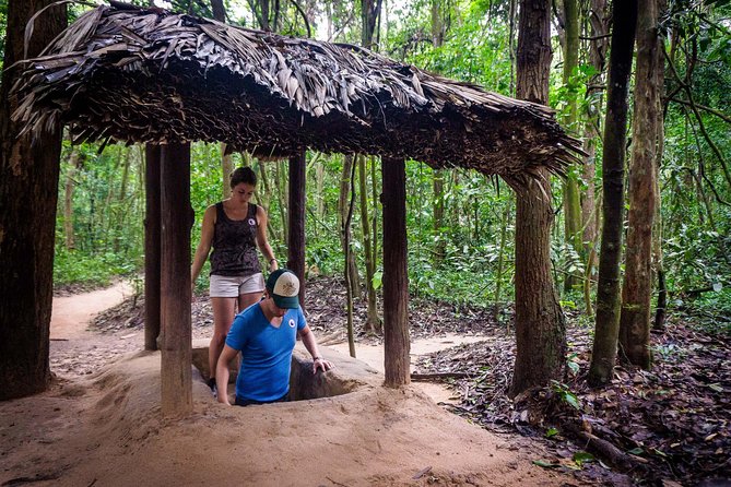 Exploring the Cu Chi Tunnels is not just a chance to learn about history