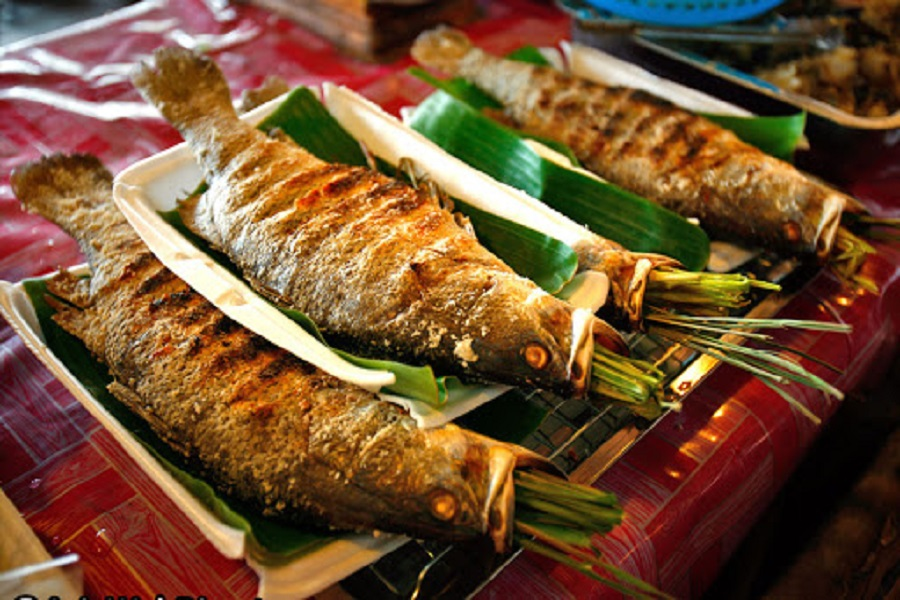 Famous grilled fish dish