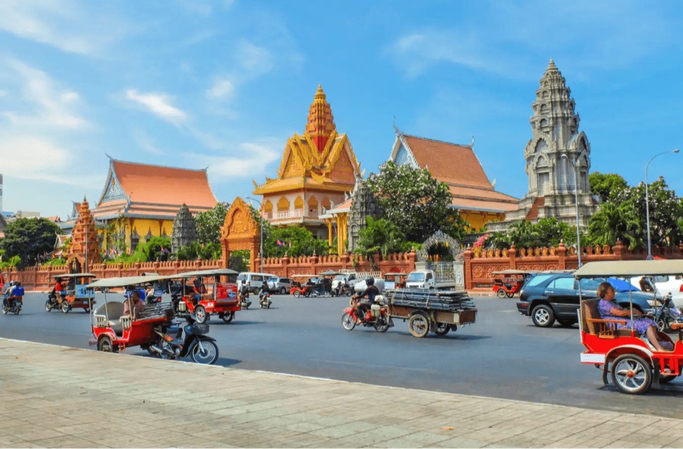 Weather by month in Phnom Penh