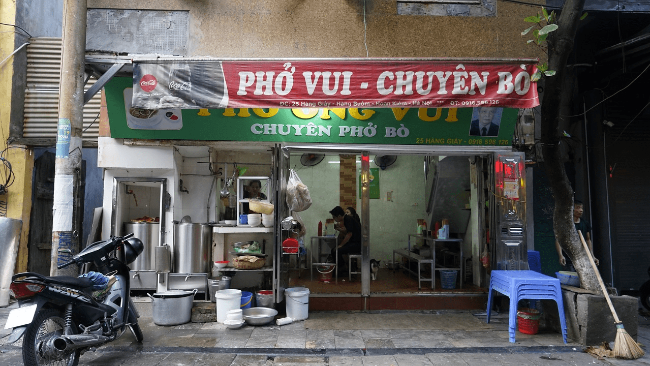 Pho Vui Hang Giay Street