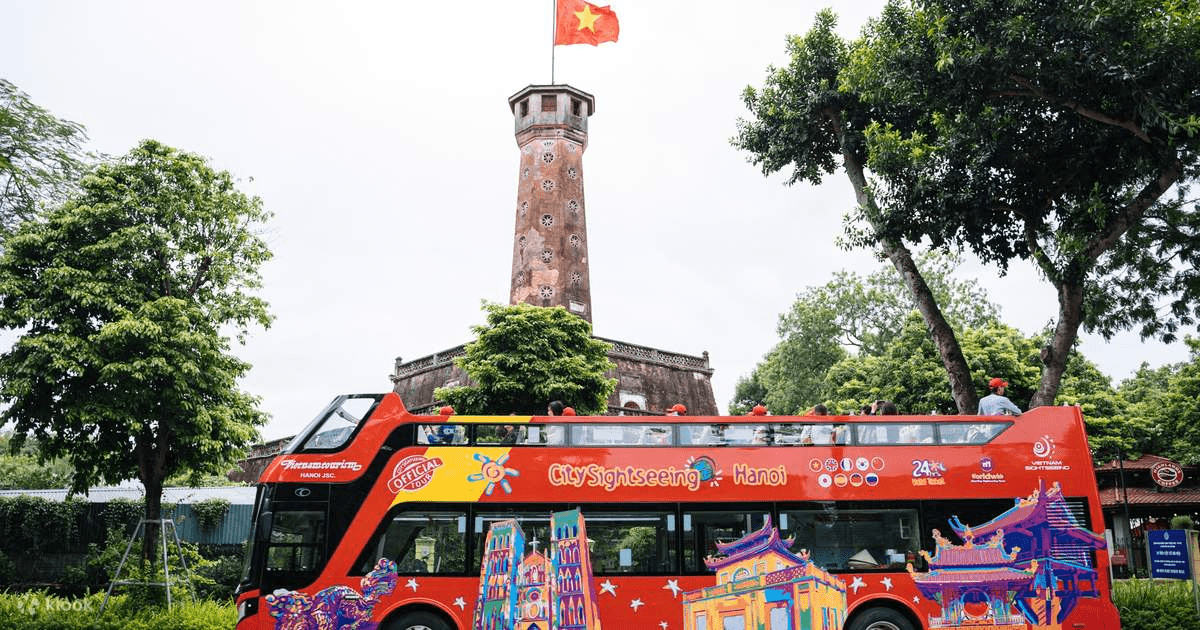 Travel by double-decker bus