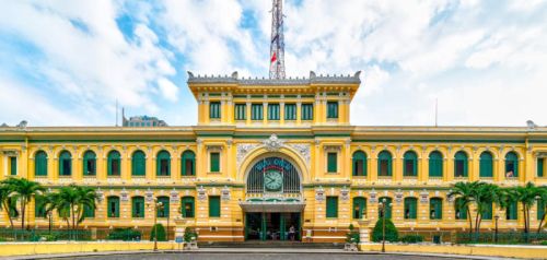 Saigon Central Post Office: Architecture, history & Nearby sights