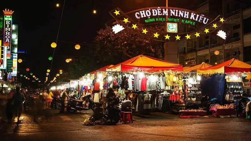 Savor authentic flavors at Can Tho night markets