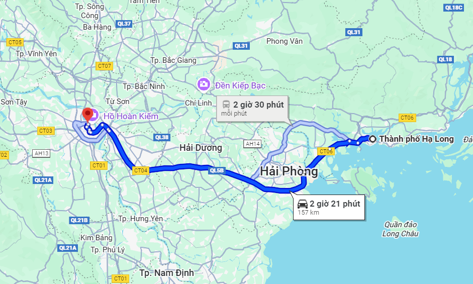 The most convenient and safe ways to travel from Ha Long to Hanoi