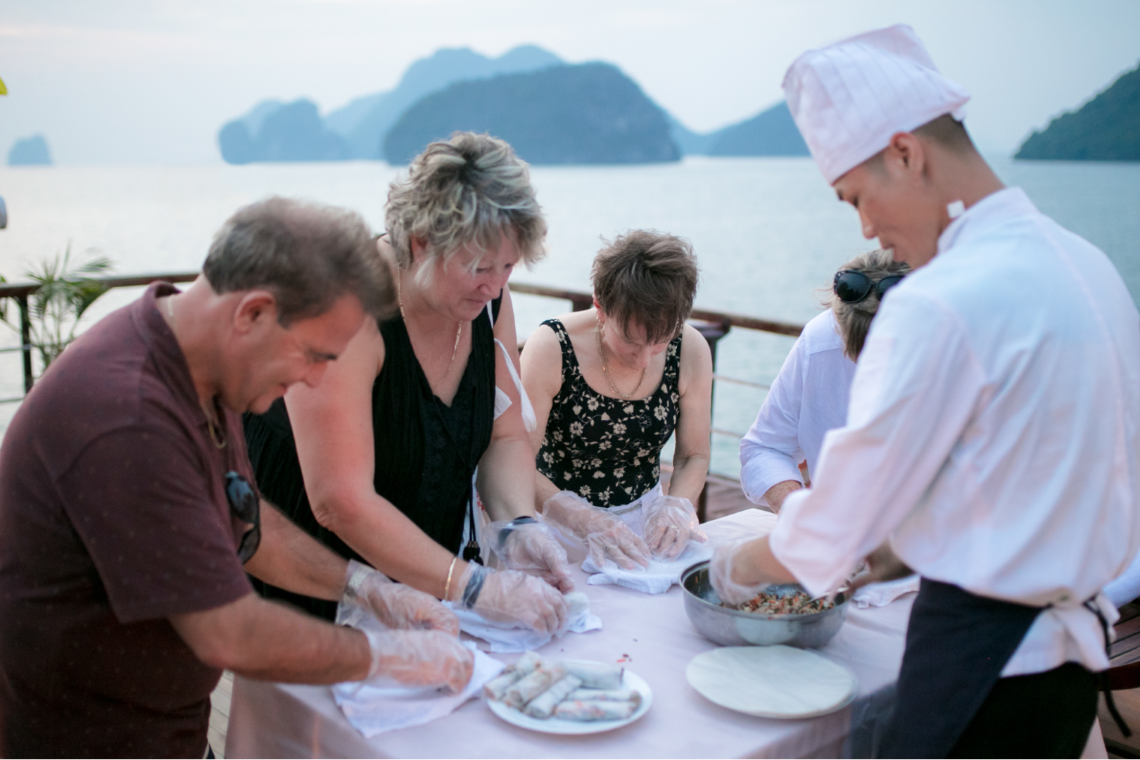 Cooking classes on cruise