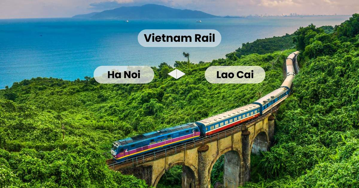 Visitors usually travel by train to Lao Cai and then continue by bus or car to Sapa